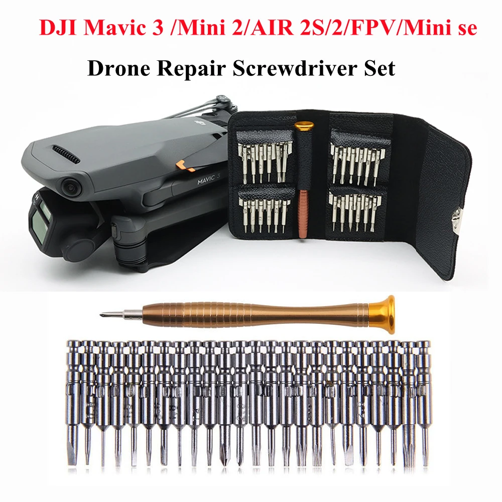 for DJI Mavic 3 Repair Parts Screw Kit for DJI Mini 3/4 Pro/AIR3 Drone Repair Tool for Avata/Avata 2 Screwdriver Set Accessory