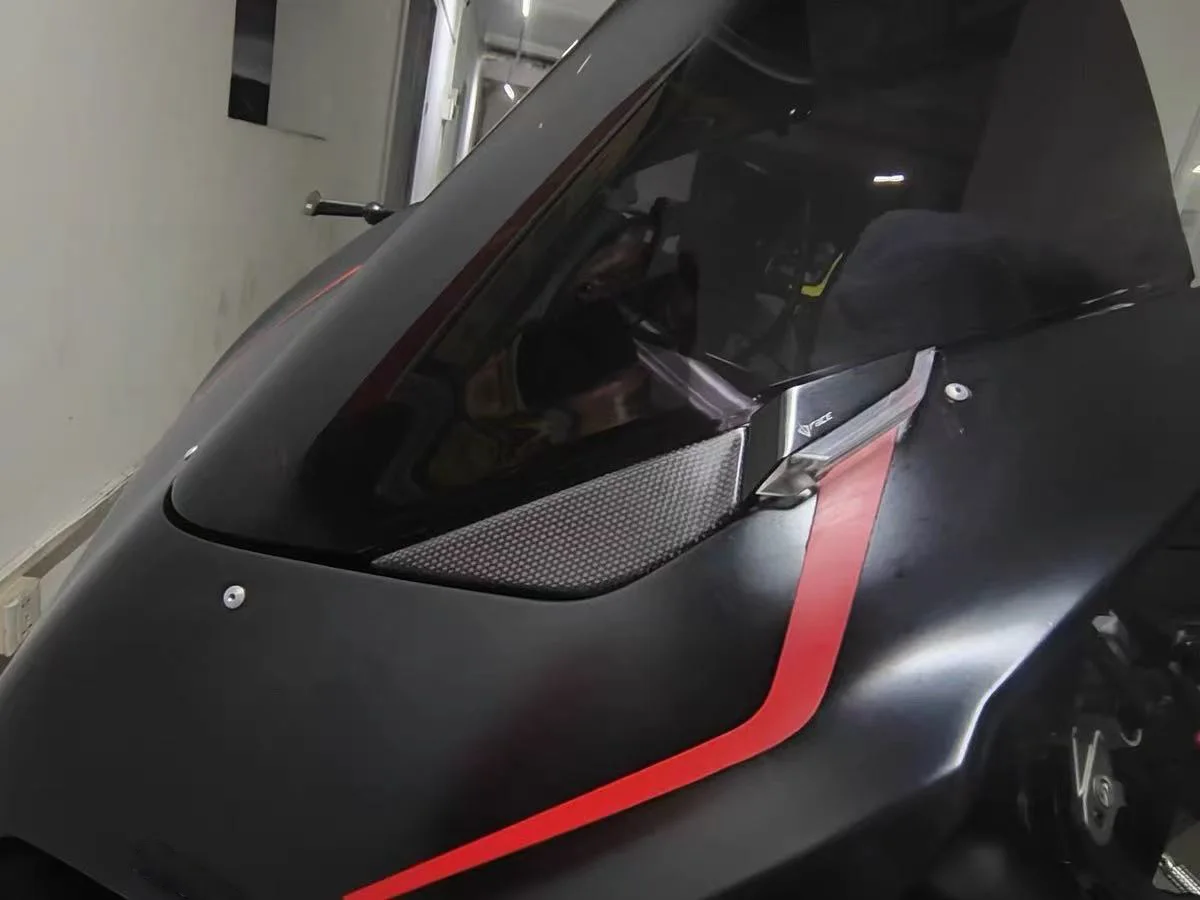دراجة نارية ألياف الكربون غطاء مرآة خلفية الجبهة هدية ل دوكاتي Panigale V4 V4S V4R 2018-2023 تعديل أجزاء