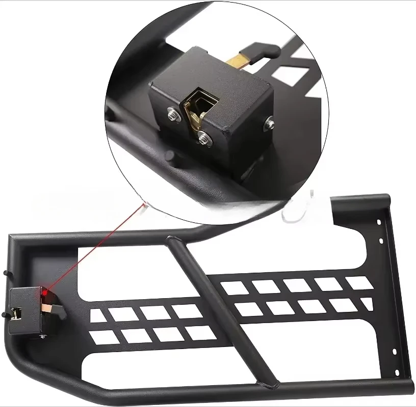 Half Tube Doors with Side Mirror - Perfect Fit for 2 Door/4 Door JK 07 - 17 Models