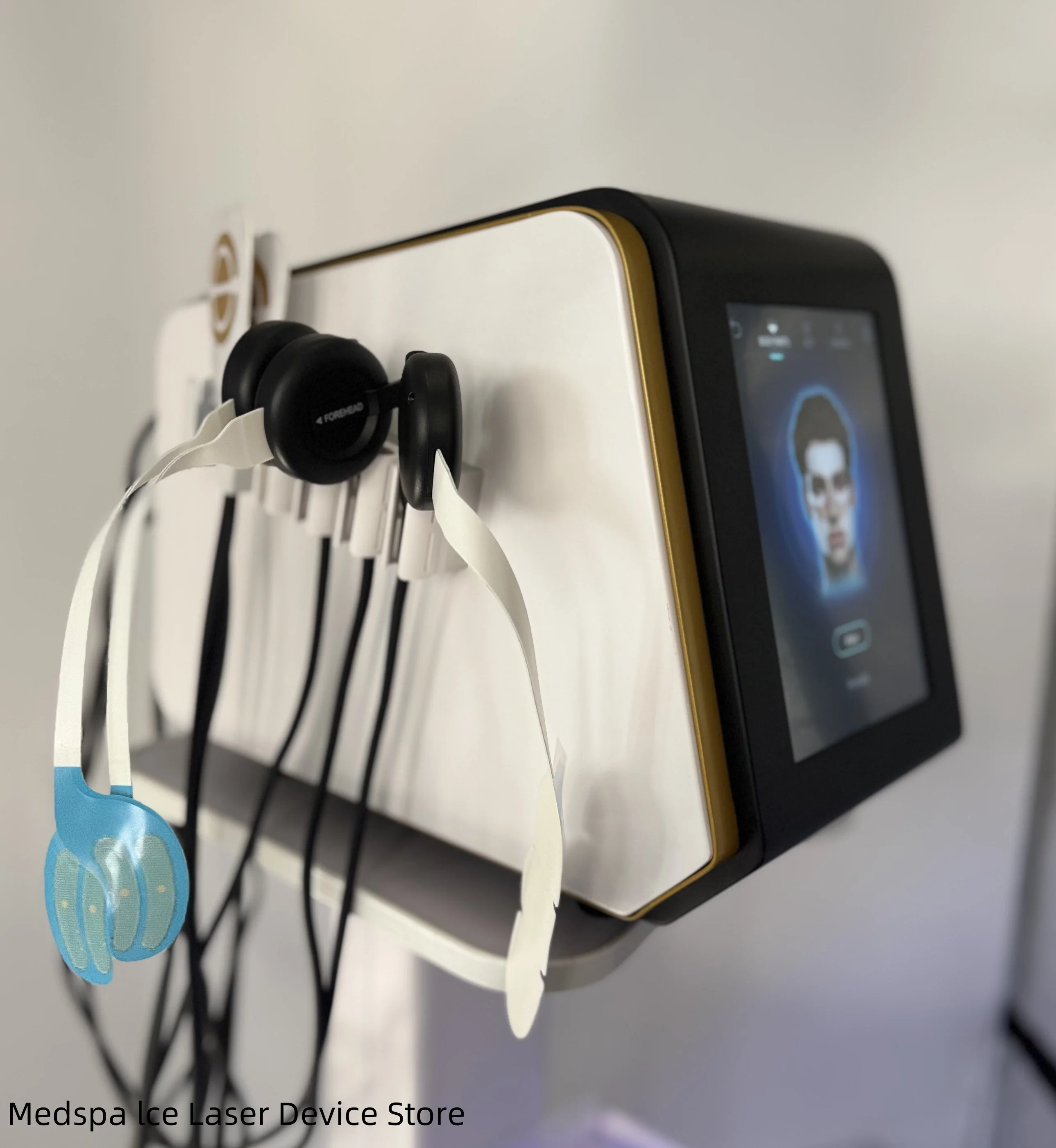 Máquina de modelagem facial EMS especializada em remoção de rugas, lifting facial, resfriamento da pele e atividade de colágeno CE