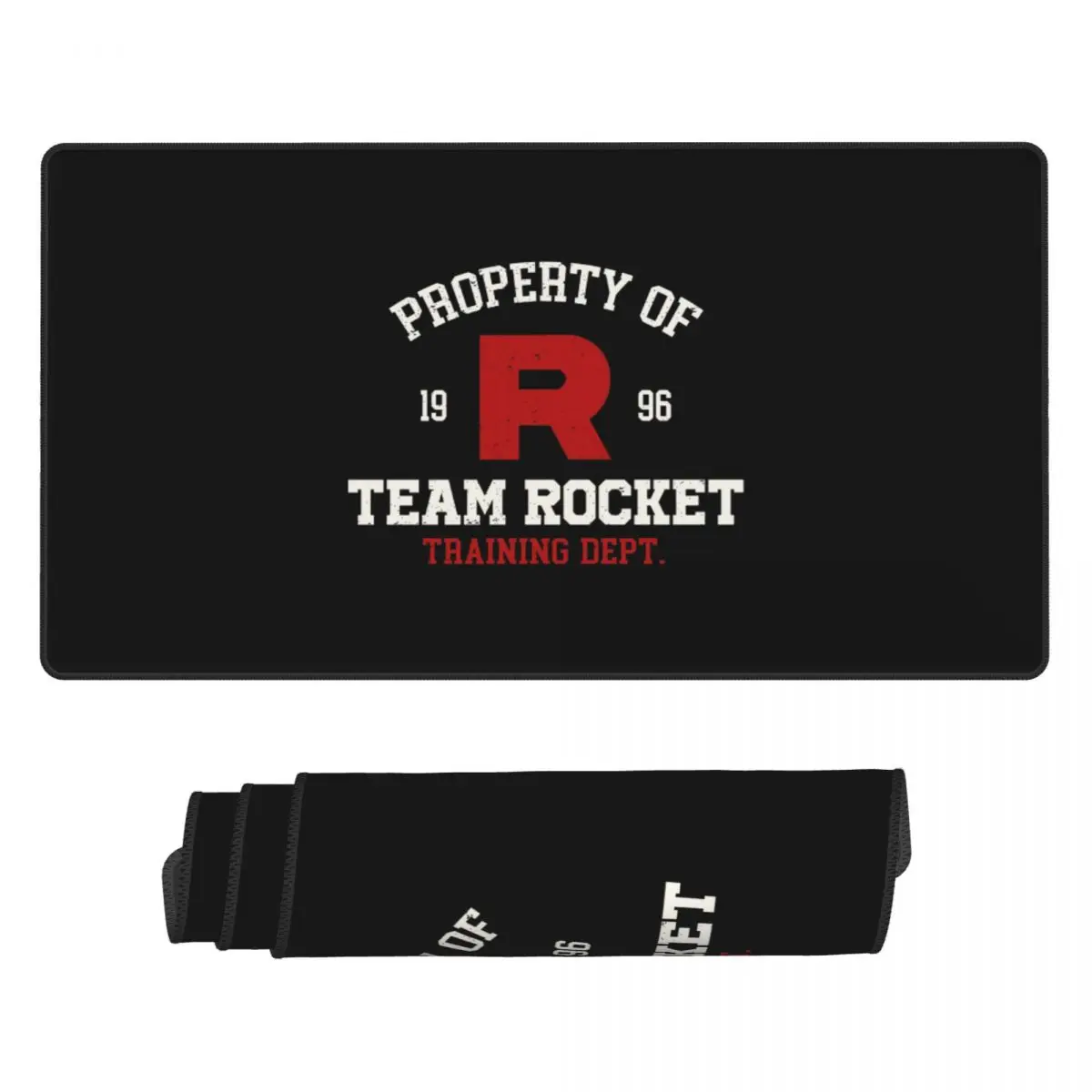 

Large Mouse Pad Letter R Team Rocket Logo Gamer PC Laptop Mats Keyboard Carpet Computer Gaming Office Accessories Desk Mat