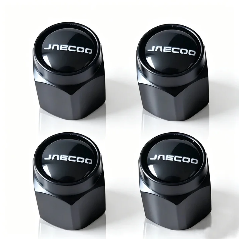 New Alloy Material For Chery Jaecoo J7 J8 J5 6 Car Wheel Tire Air Valve Caps Stem Cover With Brand Accessories 4 Pieces