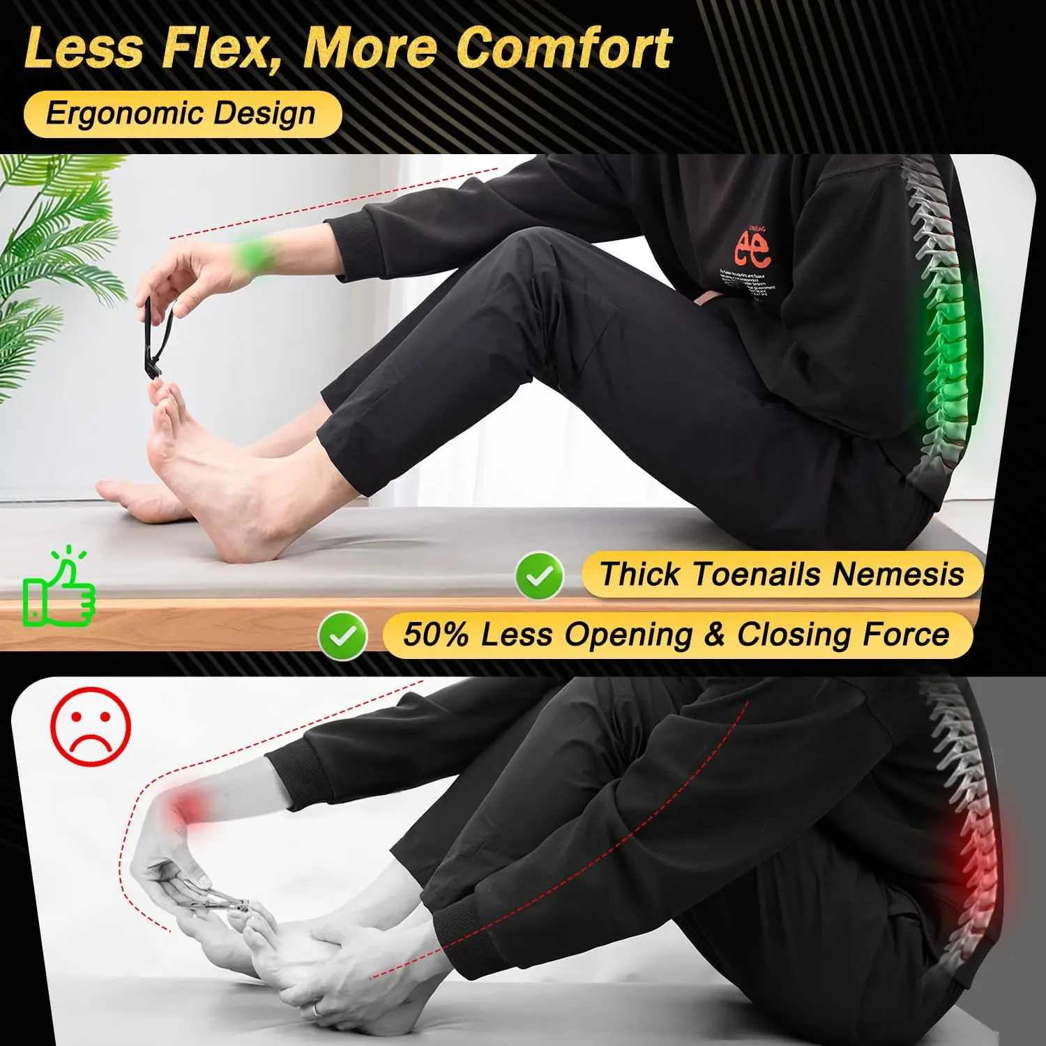 5 قطعة/7 قطعة مجموعة الثقيلة مسمار كليبرز بزاوية رئيس كبير أظافر كليبرز نام تو مسمار كليبرز لكبار السن أظافر سميكة