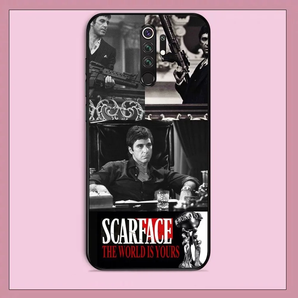 Film Scarface Phone Case For Redmi Note 4 X 5 A 6 7 8 Pro T 9 Pro 9S 10 Pro 11 Pro 11S 11Epro PocoM3pro