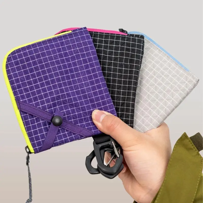 Blocking Travel Passports Holder With Double Layer Storage And Thefts Proof Small Hanging Bag For Outdoor Activity 24BD