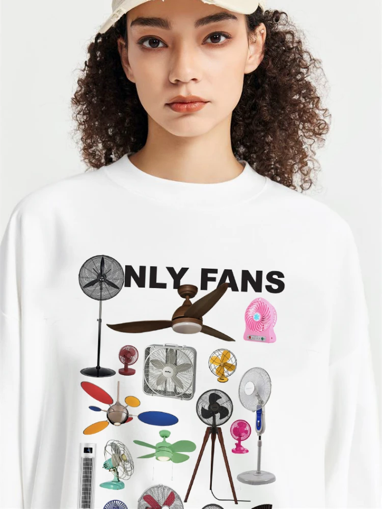 المشجعين فقط-المرأة س الرقبة قمم الرسم ، الإناث تي شيرت ، المتناثرو ، قصيرة الأكمام ، فضفاضة ، عارضة ، خمر ، الصيف ، جديد #6