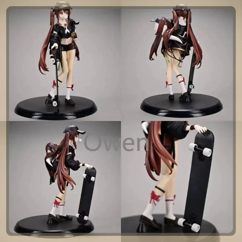 Figurka z gry mobilnej Furina Anime Ganyu Piękna Dziewczyna Genshin Impact Figurki Hu Tao Figurka Akcji PVC Kolekcja Dekoracja Urodzinowa Zabawka