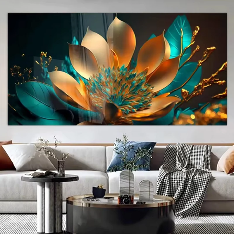 

Большие яркие цветы Пейзаж Большая алмазная живопись Diy Ювелирные изделия Вышивка крестиком Полный квадратный круглый алмаз Мозаика Домашний декор