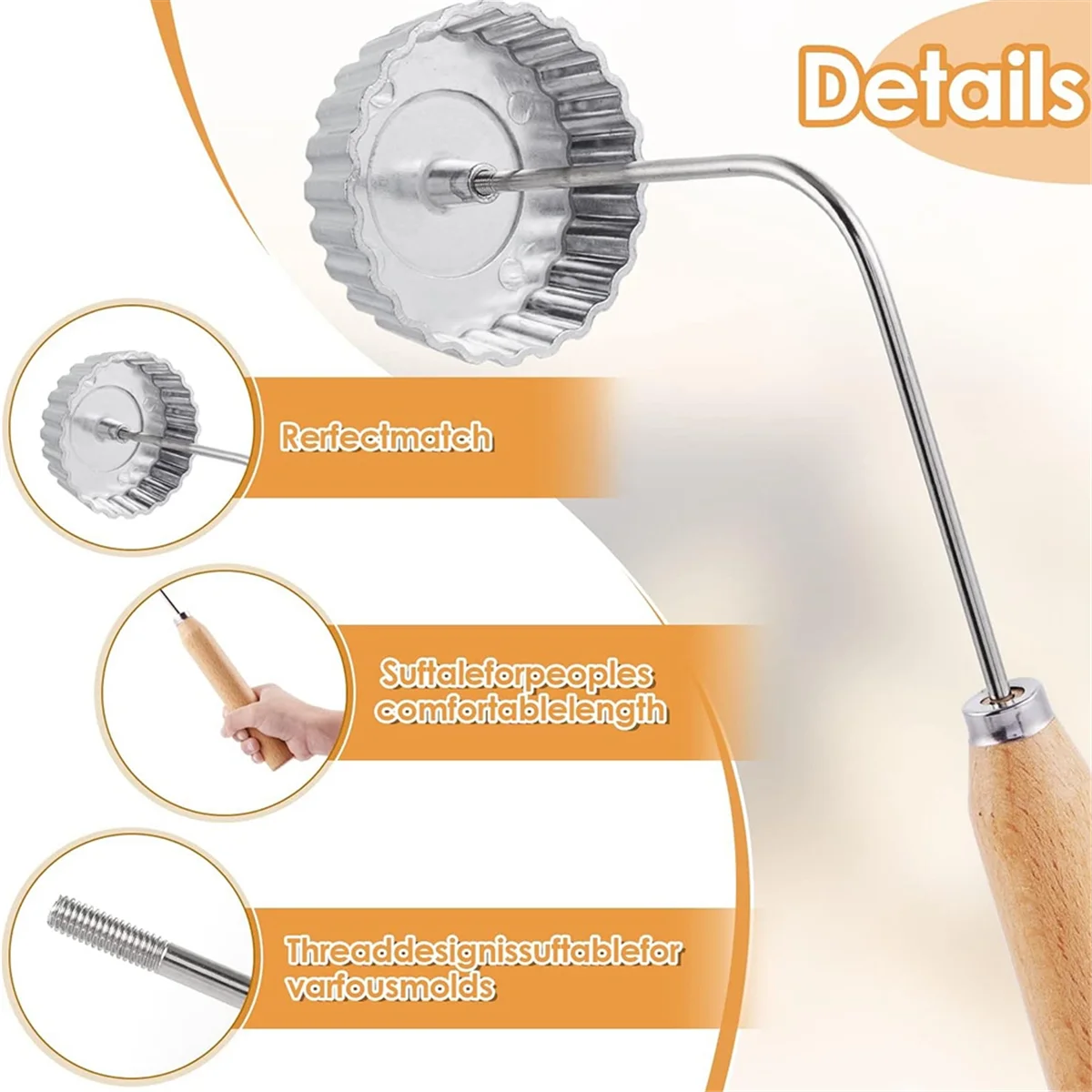 

A008 8 шт. набор розетков Timbale, набор утюгов с розеткой и ручкой, форма для изготовления печенья Bunuelos с цветком лотоса, набор воронки для изготовления тортов