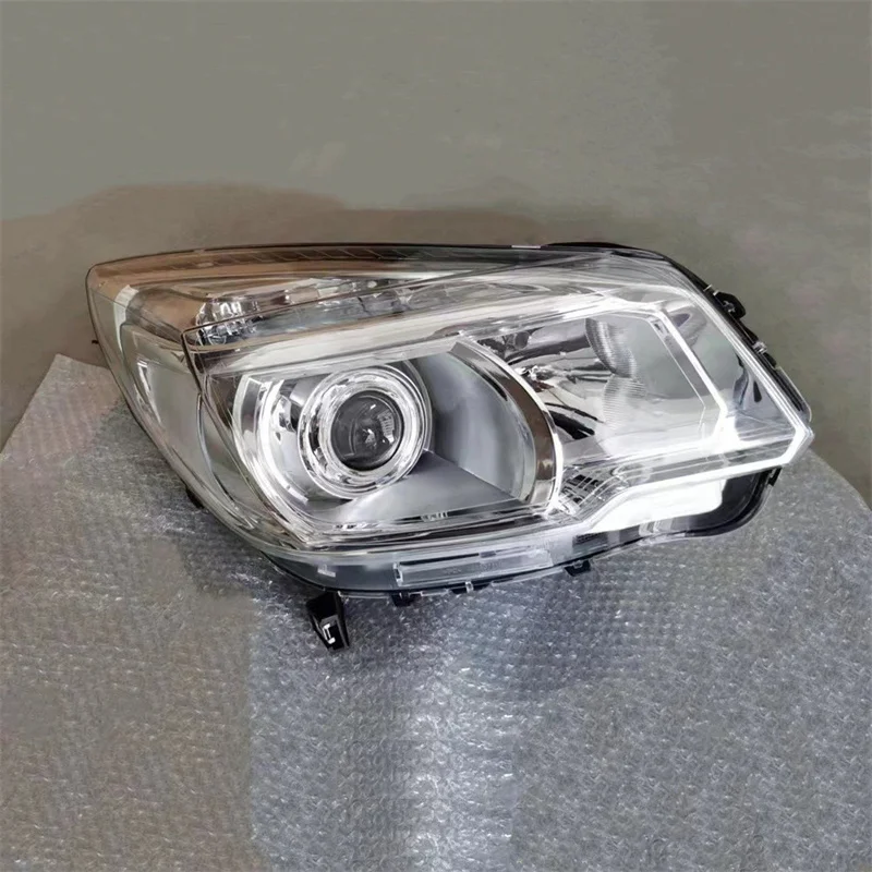 LED المصابيح الأمامية لشروليه كولورادو S10 2012-2016 مجموعة مصابيح أمامية النهار تشغيل ضوء بدوره إشارة اكسسوارات السيارات