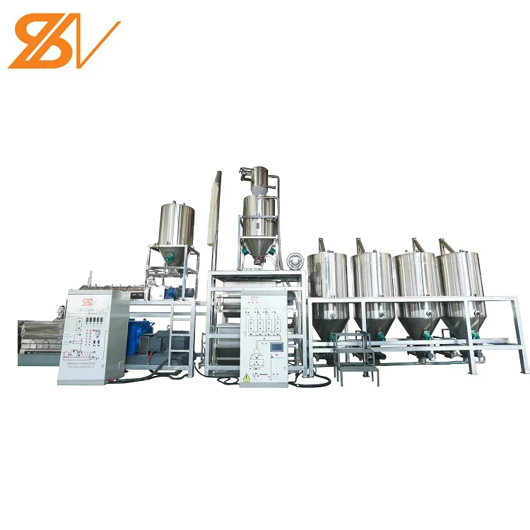 Automatic Aquatic Floating Sinking Fish Food Machine Making Extruder Equipment Plant Production Line