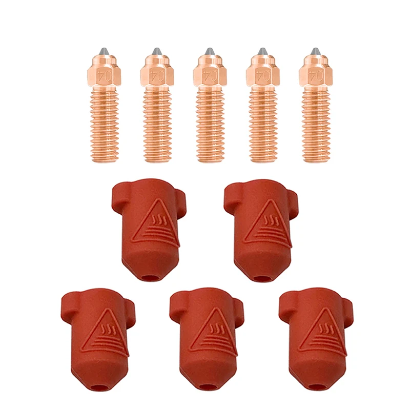 Creality K1 / K1Max Nozzles Ender-3 V3 KE to Meet Different Printing Needs, 0.2/0.4/0.6/0.8/1.0mm Nozzle K1 3D Printer Parts