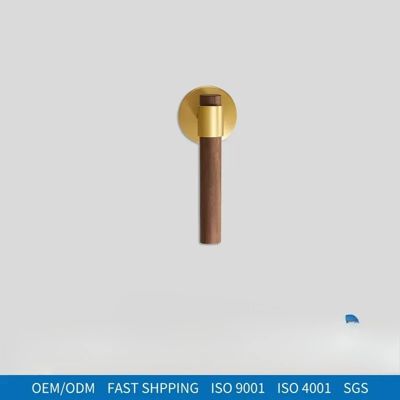 for Brass Door Walnut Tie Rod Interior Door Kit H59 Custom  50 Pieces Factory