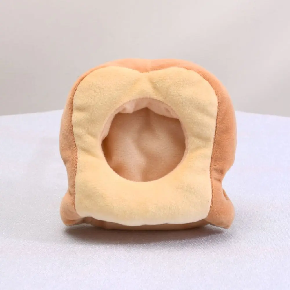 Bread Series Cartoon Plush Doll Kawaii Multicolor Frog Duck Bag Ornament Stuffed Keychain Hanging Fluffy Animal Pendant