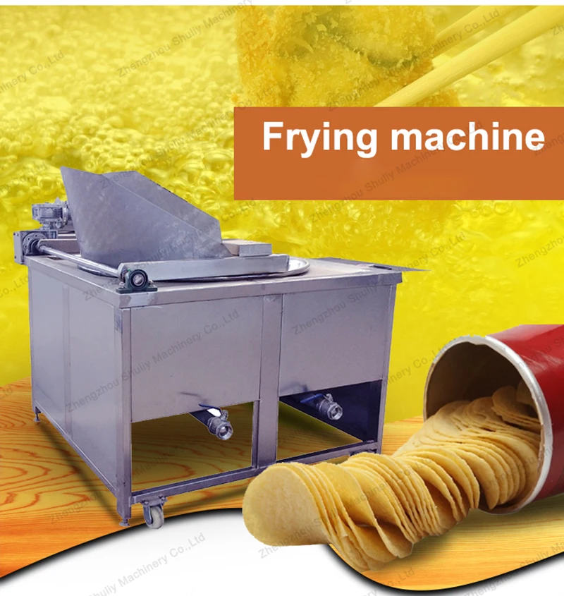 Potato Chips Frying Machine/french Fries Fryer/Potato Chips Complete Set Of Equipment