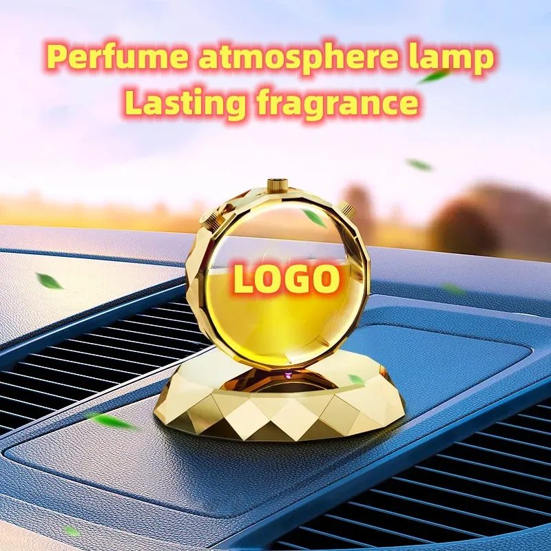 Car mounted perfume Car interior fragrance Smart atmosphere light Light up Car accessories Center console accessories