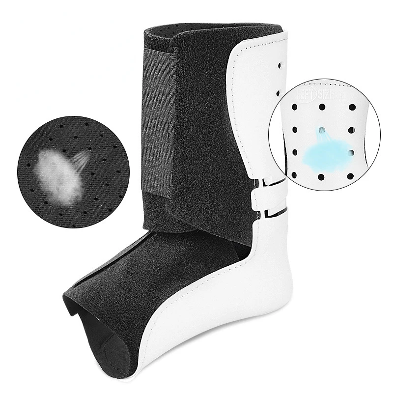 

Foot Orthosis Adjustable Left Right Ankle Sprain Orthosis Stabilizer Foot Protector for Hemiplegia Corrector Rehabilitation