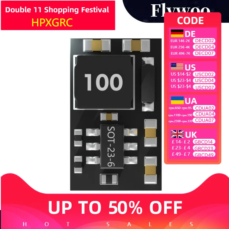 Flywoo 5V 12V 2A Be…