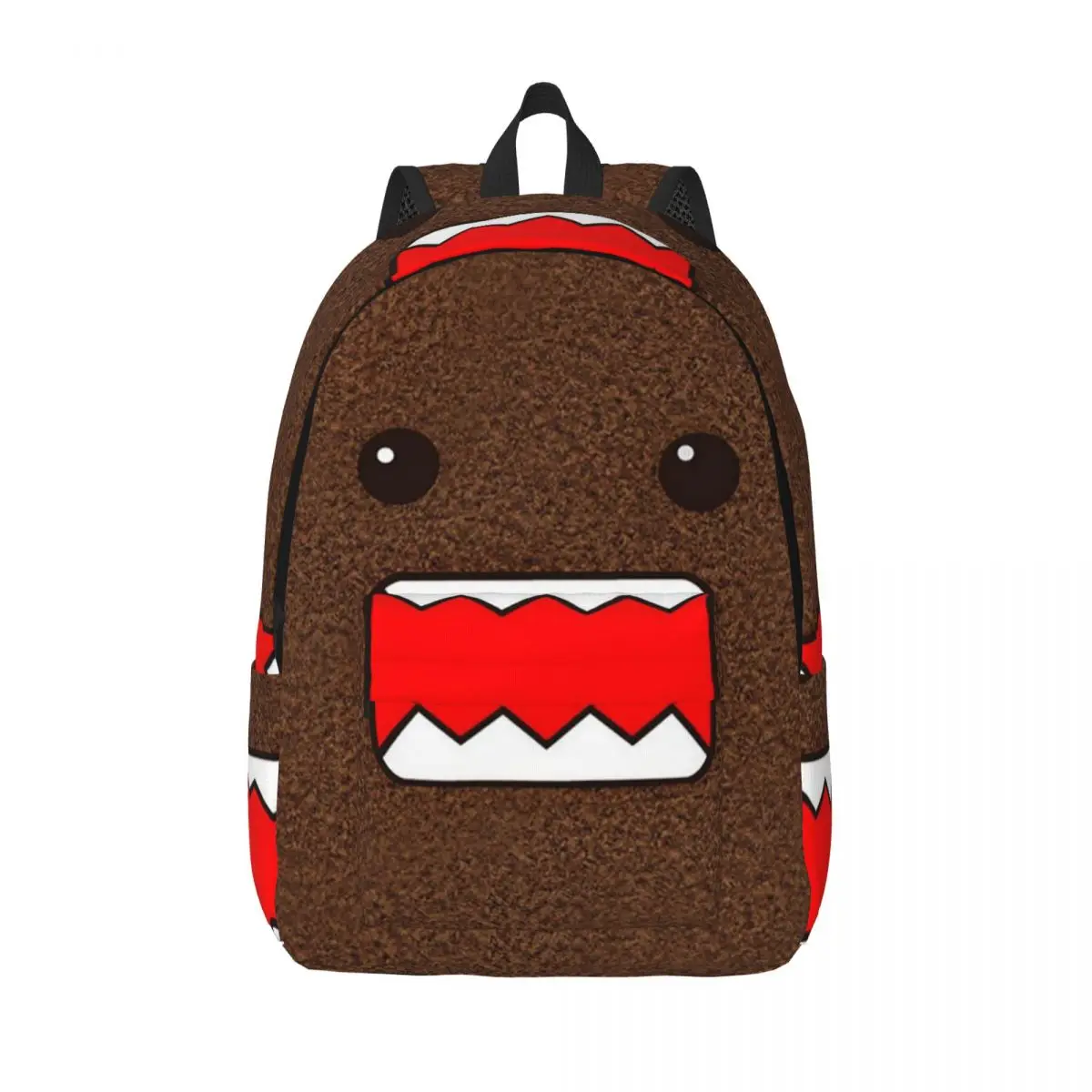 

Милый мультяшный студенческий рюкзак Domo Kun, школьная сумка, походный рюкзак для путешествий, сумка для книг для мужчин и женщин, сумки на плечо