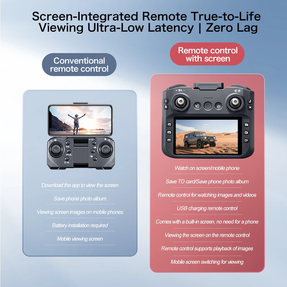 NEW GT8 HD RC Drone 4K Professional Dual Cameras WiFi FPV Aerial Photo Brushless Obstacle Avoidance Foldable Quadcopter Aircraft view 6