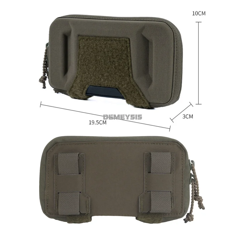 Tactical Universal EUD Phone Pouch Molle Phone Holder Smartphone Case Hunting Plate Carrier Accessories Airsoft Training Gear