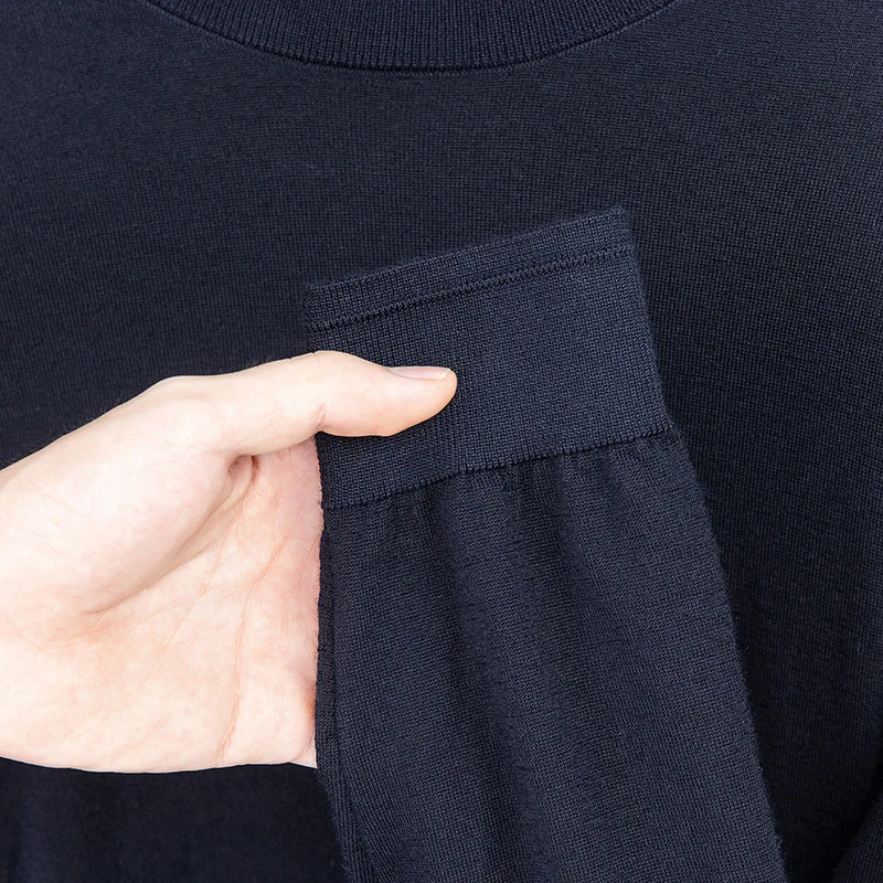 2026 neue Mode Herren Stricken Kaschmir Pullover High Neck Winter Pullover Männer Kleidung