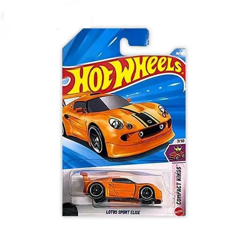 Coche Original Hot Wheels Lotus Sport Elise, juguetes 1/64, vehículo fundido a presión, colección de modelos compactos de aleación Kings, regalo de cumpleaños