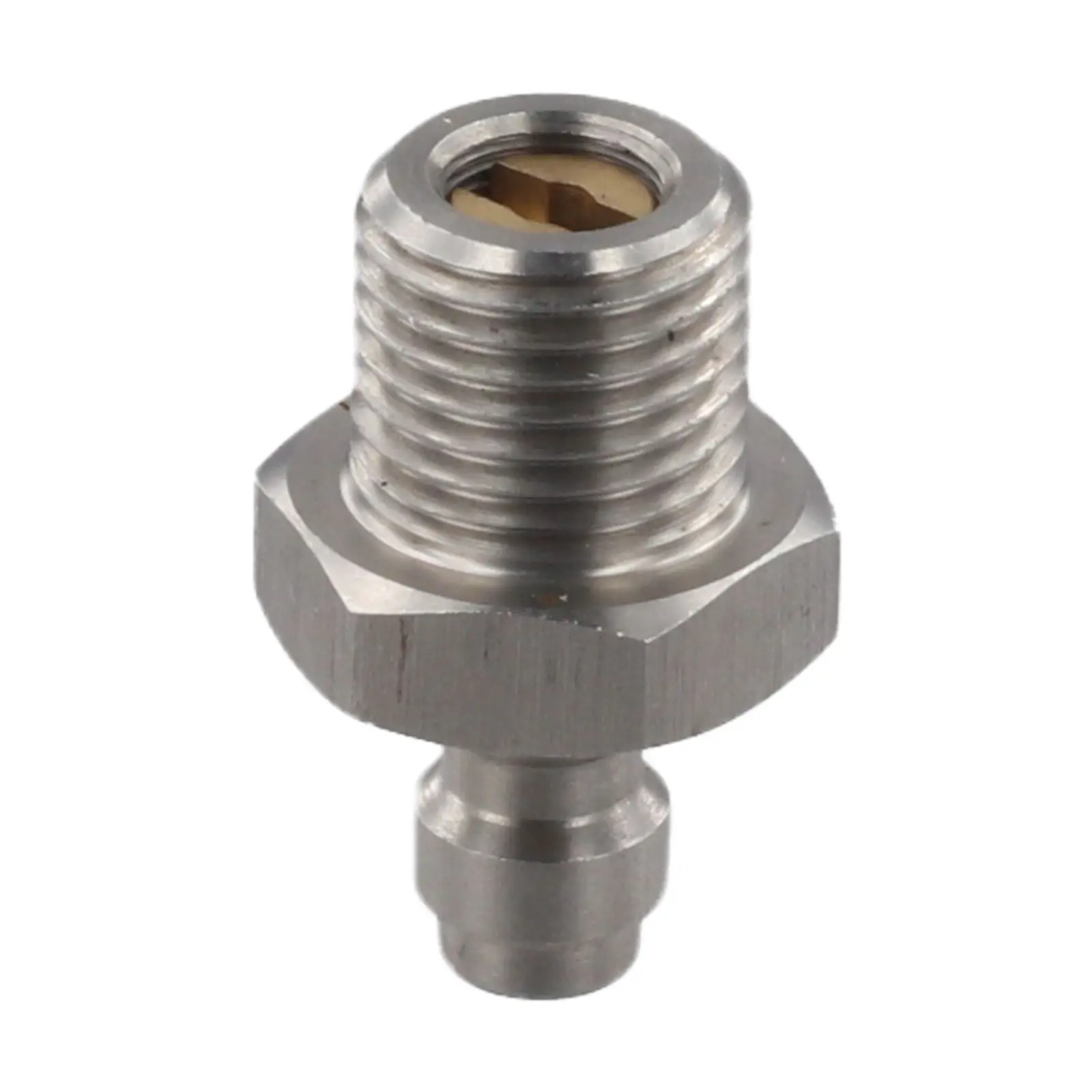 1pc M12X1.25 Adapter Check Valve Quick Connect Adapter With High-Pressure Safety 8MM Quick-fill Head Quick Couplers For Air Pump