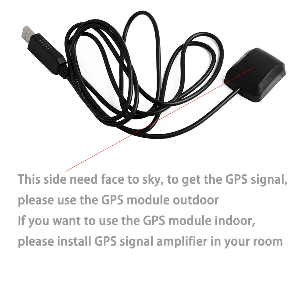 

VK-162 USB GPS-приемник, высокочувствительная внешняя антенна для Raspberry Pi, Windows/Linux, навигация Google Earth