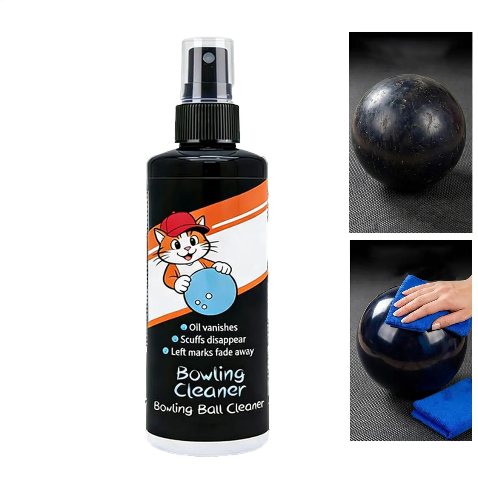 1pc Bowling Ball Cleaner 100ml Restoring Grip Cleaning Solution Bowling Ball Shine For Billiard Restoration Home Gym Court Men