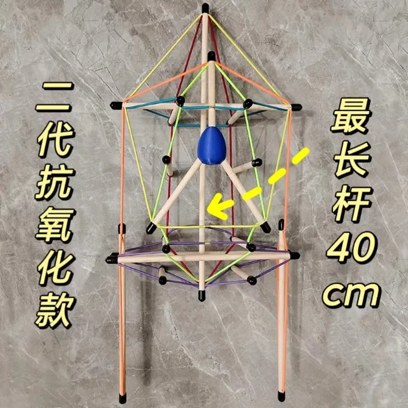 Spine and pelvis tensioning overall model structure fascia tensioning body teaching aid demonstration dynamic axis anatomy train