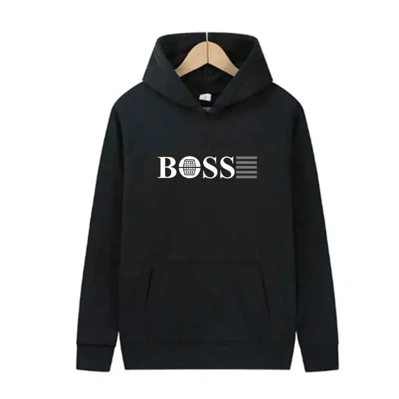 

Men's casual streetwear pullover suitable for both men and women in autumn and winter, sports jogging hoodie fashion trend