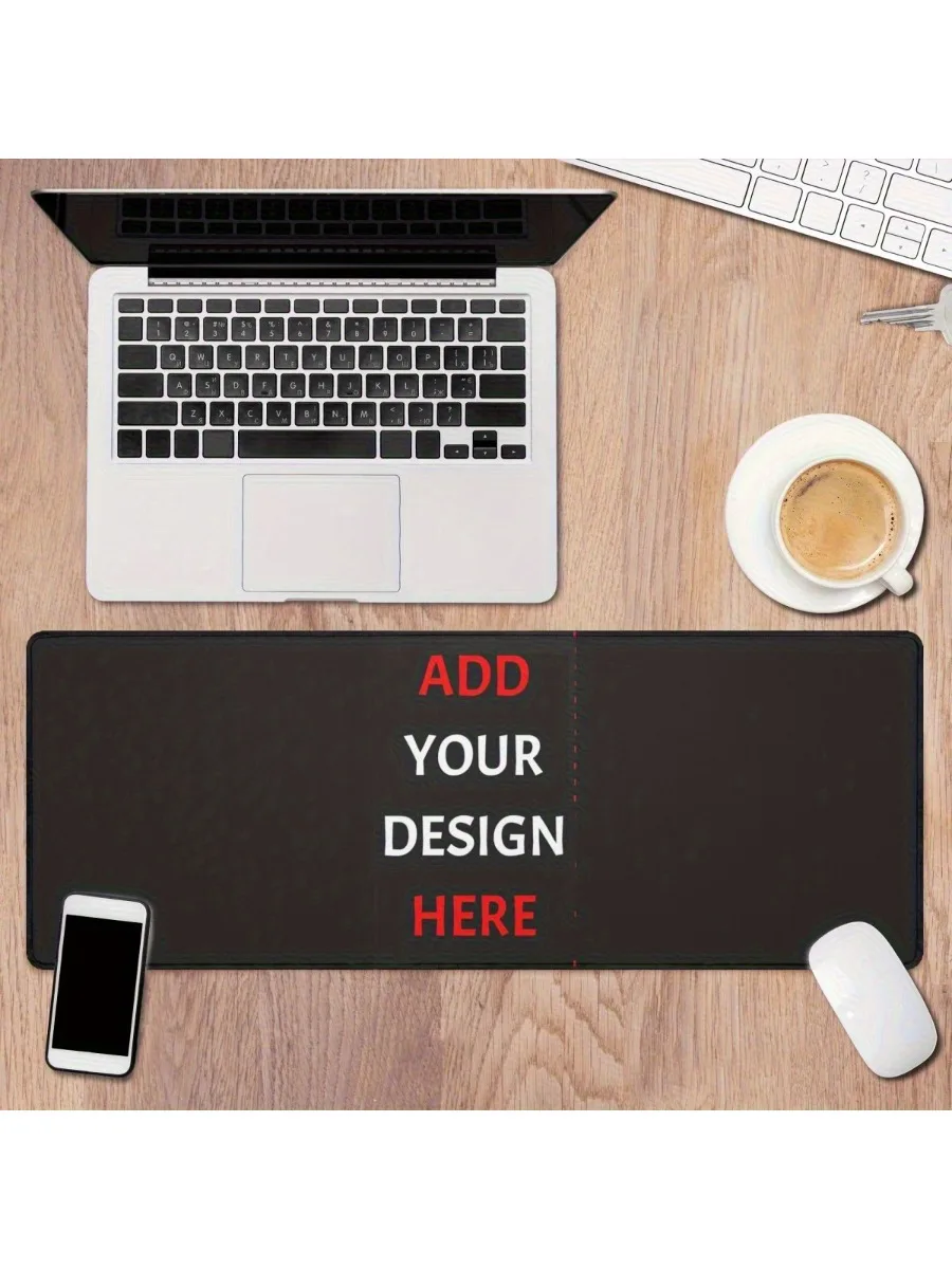 Custom Photo Mouse Pad Personalized Picture Desk Mat Large Non‑Slip Gaming Mousepad Customized Gift for Desktop Laptop