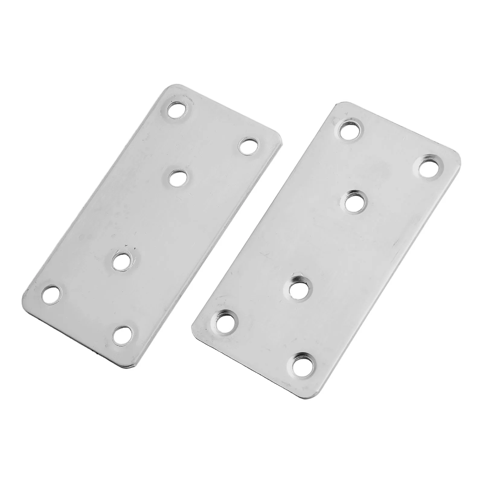 Staffa di fissaggio del codice angolare in acciaio inossidabile da 10 pezzi Staffa angolare fissa diritta a quattro fori per staffe per mensole per cassetti e armadi