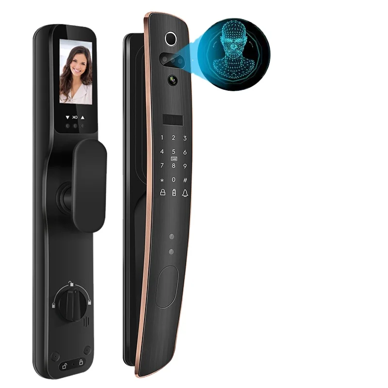 Door Entry Security Wifi Fingerprint RFID Card Face Recognition Magnetic Door Access Control