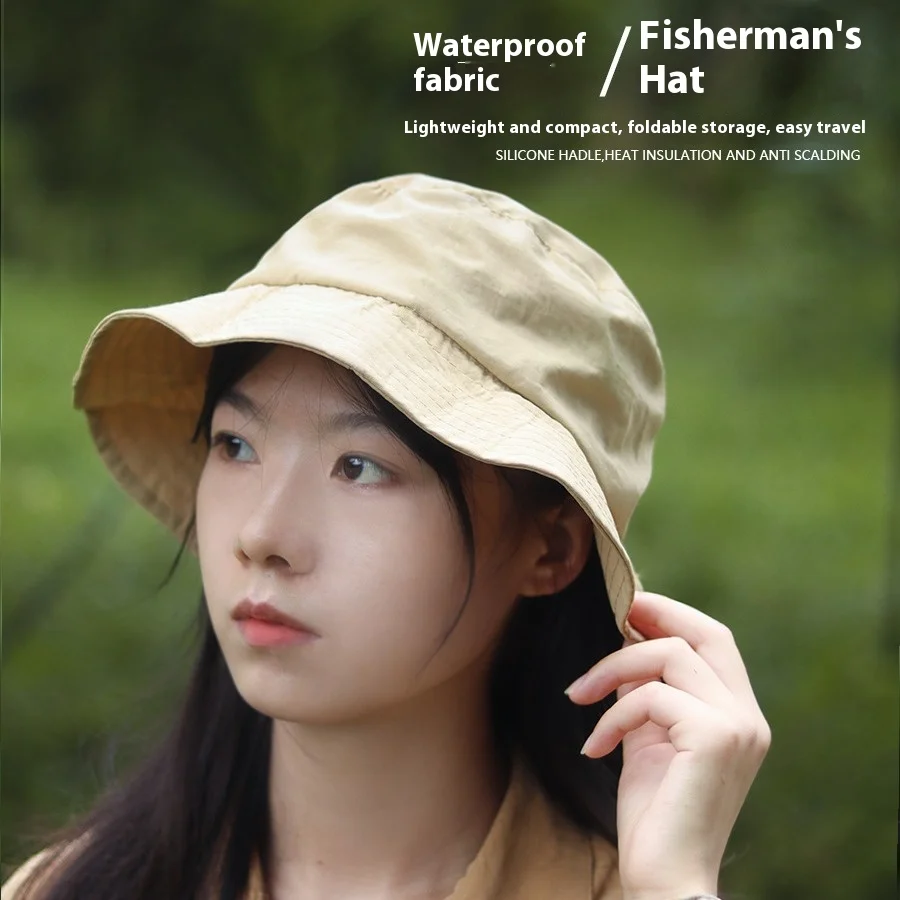 

Ultra-Thin Fisherman Hat Men Uv Sunscreen Sun Hat Female Outdoor Light Models Can Be Folded Storage Mountaineering Hat