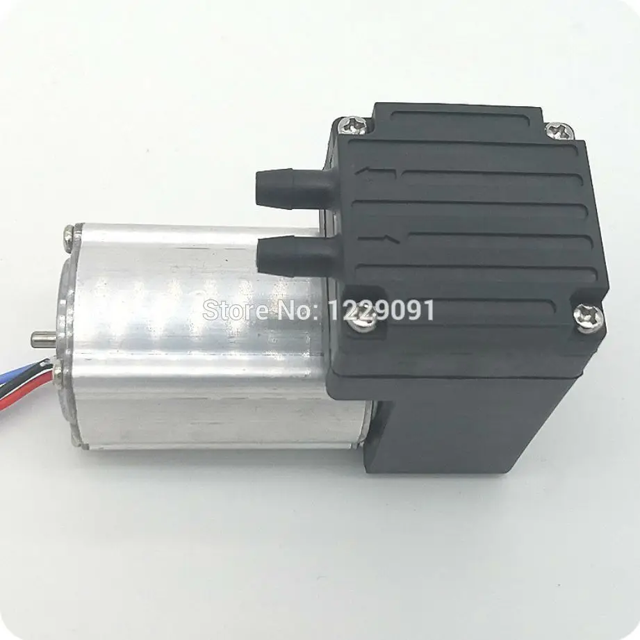 2.5 bar positive pressure mini brushless air pump 12L/Min dc diaphragm vacuum pump max negative pressure 80kpa