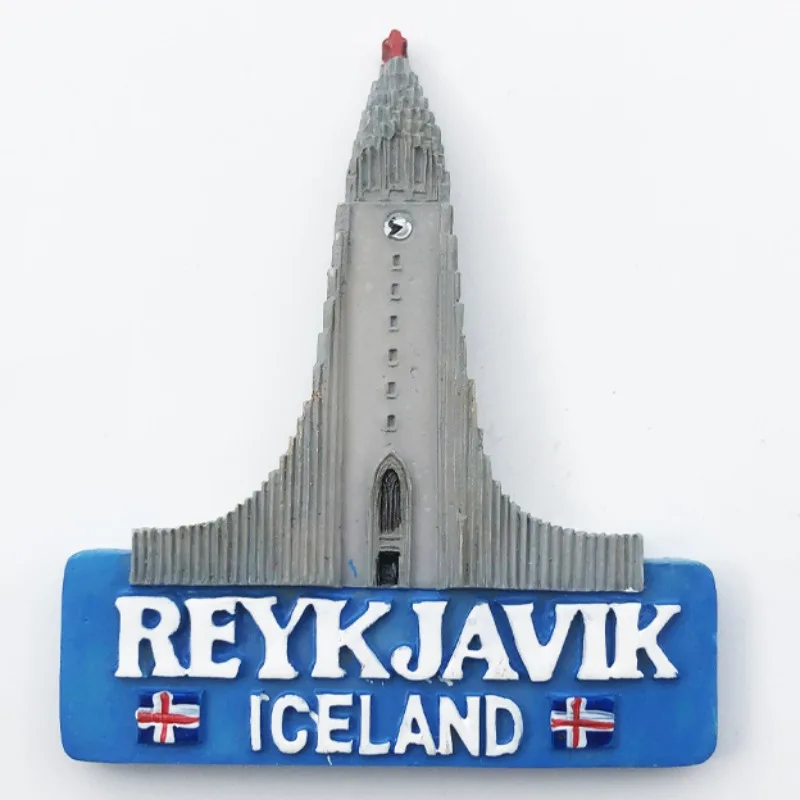 Iceland Fridge Magnets Reykjavik Travelling Souvenirs Message Board Magnetic Stickers Home Decoration Wedding Birthday Gifts