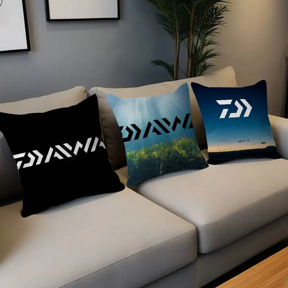 أزياء D-Daiwa الصيد غطاء الوسادة وسادة للديكور أريكة ديكور المنزل القضية أكياسها