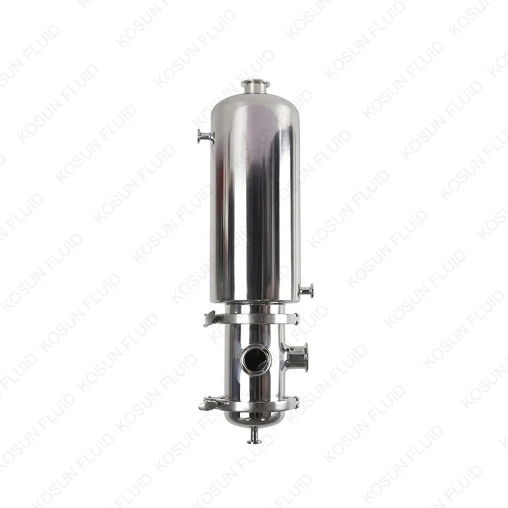 Industrial Stainless Steel Steam Filter Vessel For Steam Purification Compatible With CSF16 Cartridge