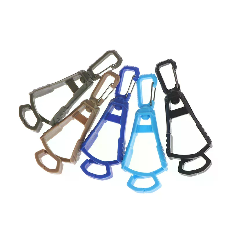 10.5*3.8cm Outdoor Protective Glove Clip Hanger Multi-purpose Safety Work Glove Holder Anti-drop Glove Buckle Waist Buckle Clamp