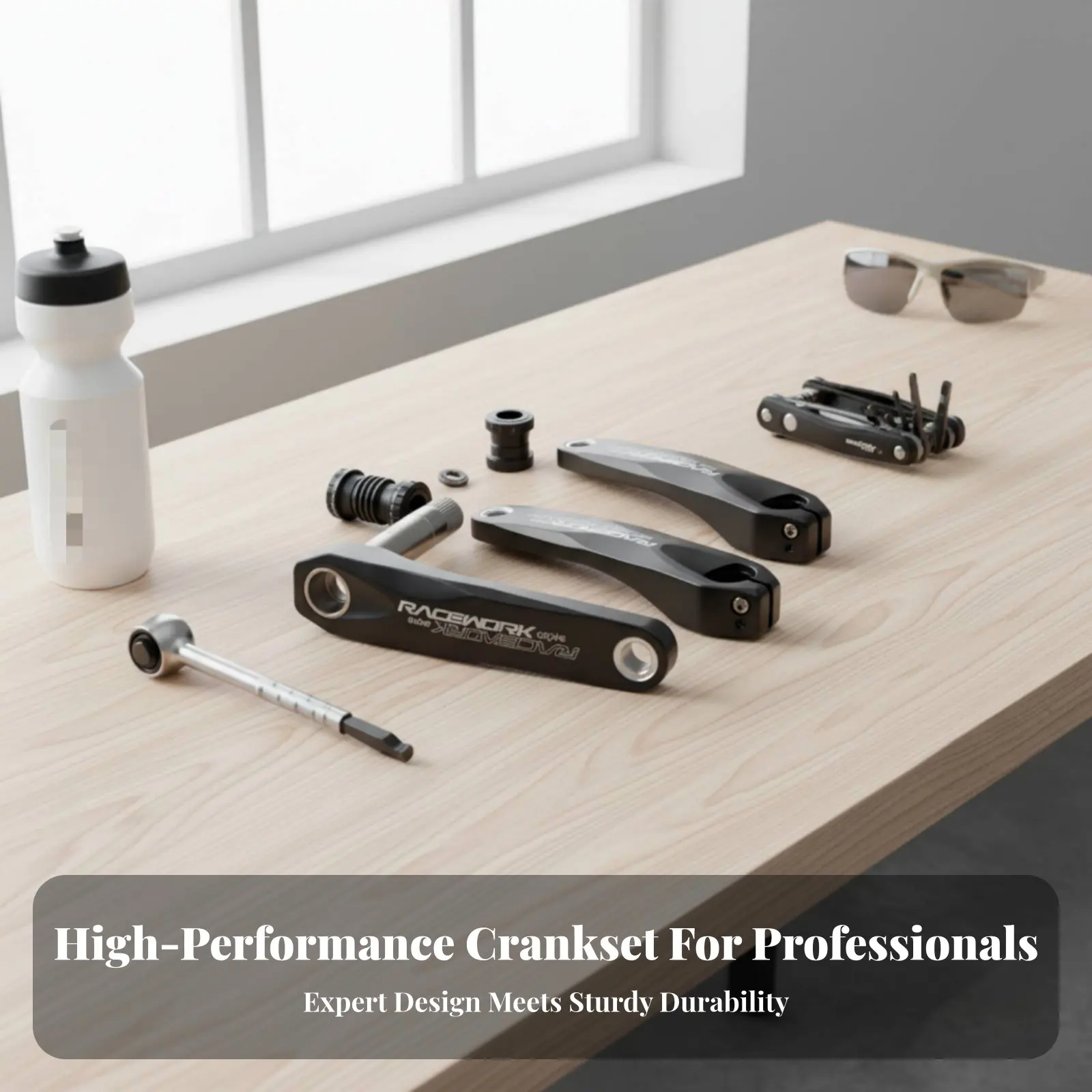 

Комплект шатунов для горного велосипеда: легкая конструкция, алюминиевый сплав, высокопрочная система привода