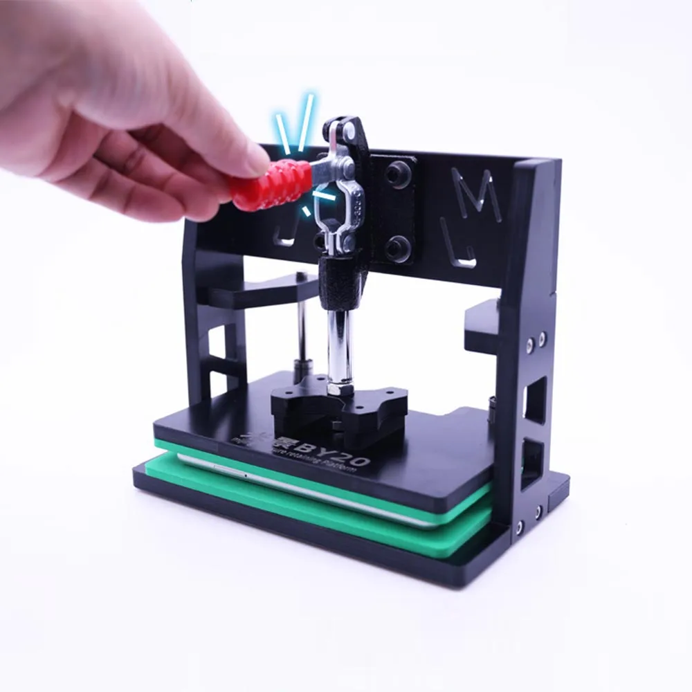 MIJING BY-20 Universal Pressure Retaining Platform for Mobile Phone Tablet Repair LCD Screen / Back Cover Glue Fixing Fixture