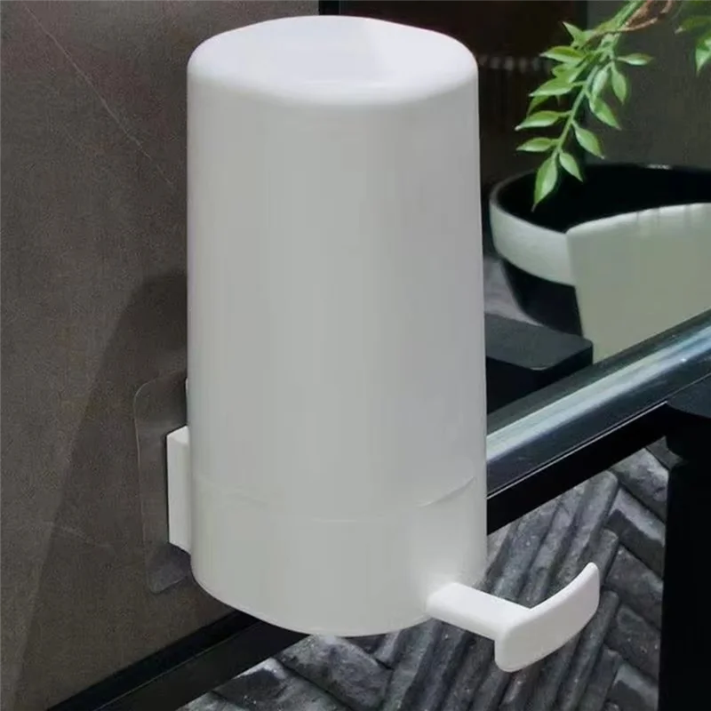 

Настенная мыльница, регулируемый водонепроницаемый дозатор пены для барного мыла, идеально подходит для домашнего и наружного использованияab13