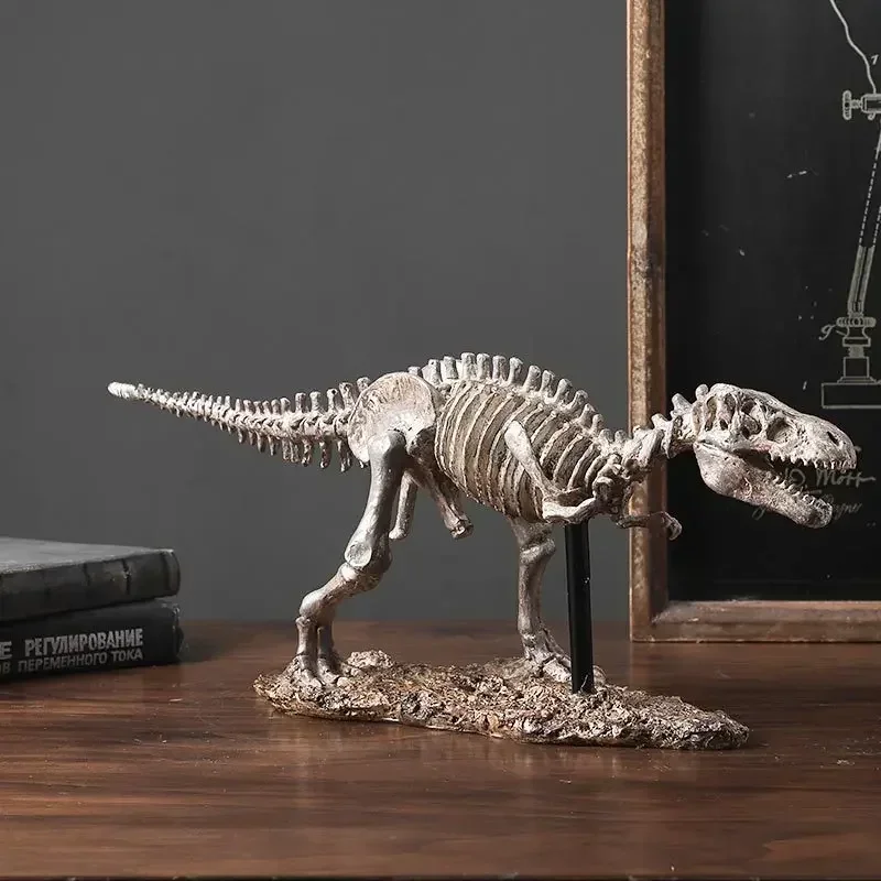 

Hotel club office resin handicraft ornaments simulation dinosaur fossil skeleton ornaments personalized decorative handicrafts