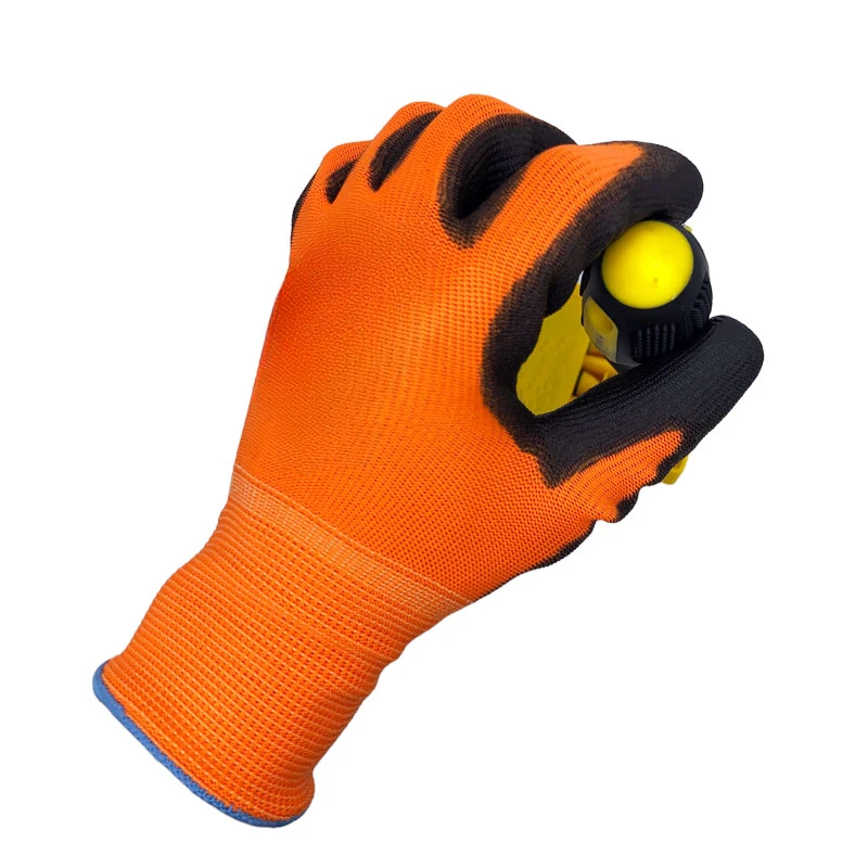 12 Pairs Work Gloves For PU Palm Coating Safety Protective Glove Nitrile Professional Safety Suppliers