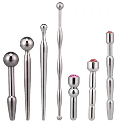 Metal Urethral Plug Dilatation Urethral Catheter Penis Plug For Male Sex Toys Inserts Penis Stimulation Horse Eye Stick