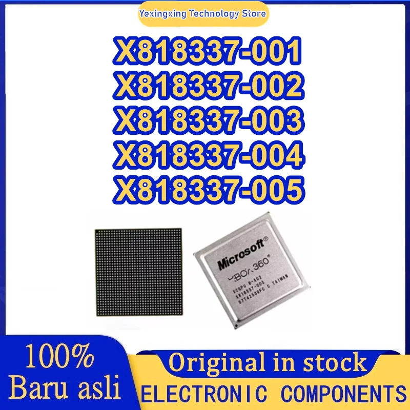 

100% новый X818337-001 X818337-002 X818337-003 X818337-004 X818337-005 Графический процессор XBOX360 Тонкий станок SLIM Чипсет
