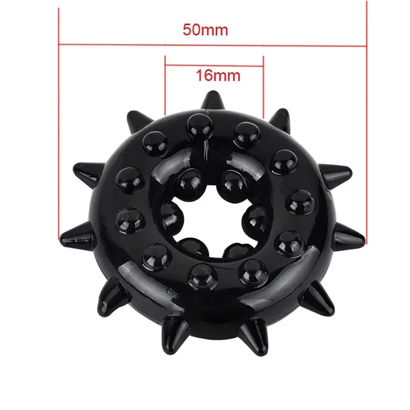 حلقة الديك تأخير القذف المسامير الكبار لعب للرجال ديك توسيع سيليكون القضيب الدائري الذكور الجنس لعب أقوى الانتصاب