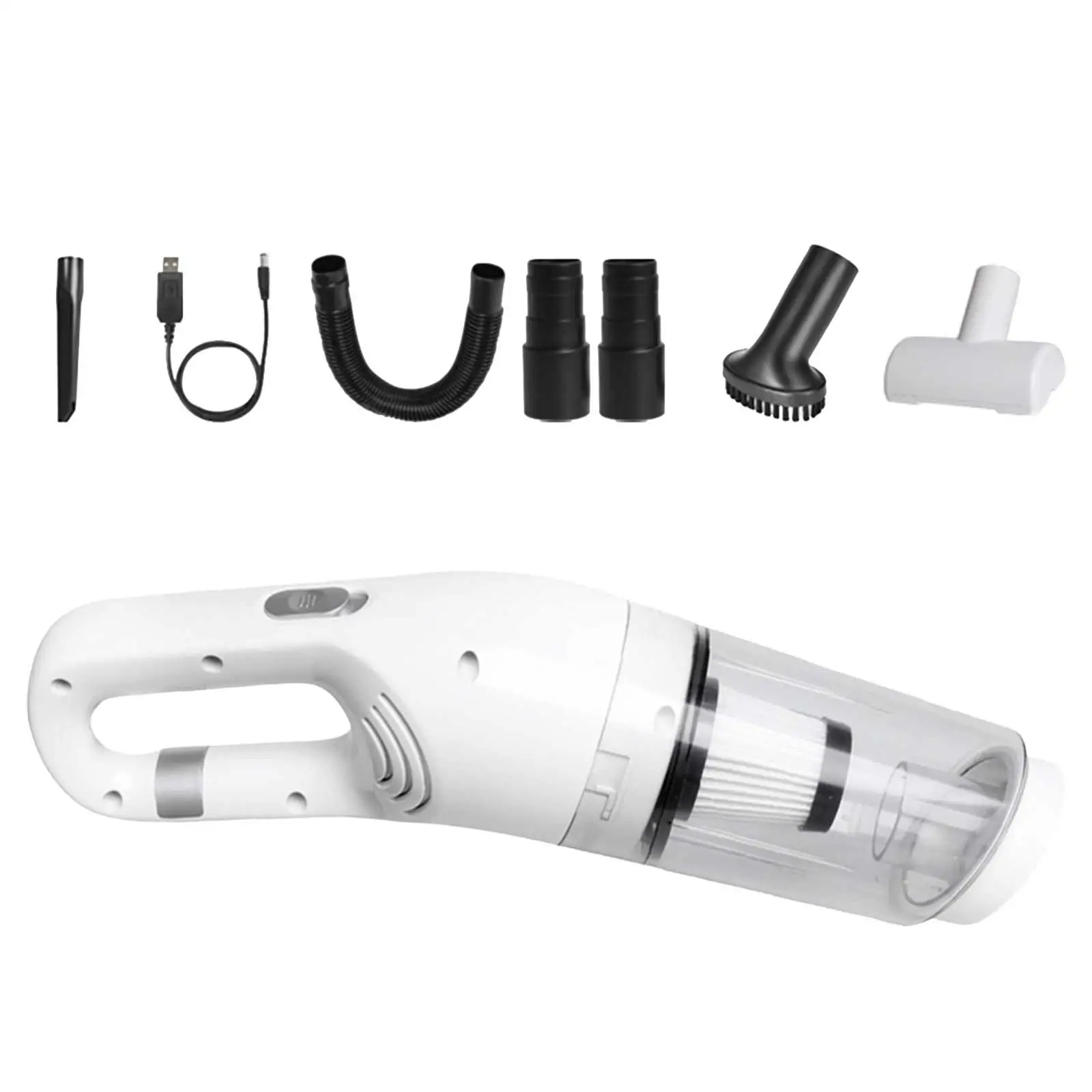Cordless Car Vacuum Cleaner Auto Accessories with Large Dust Cup Stick Vacuum